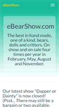 Mobile Screenshot of ebearshow.com